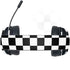 Black and White Checkered Razer Kraken X Skin